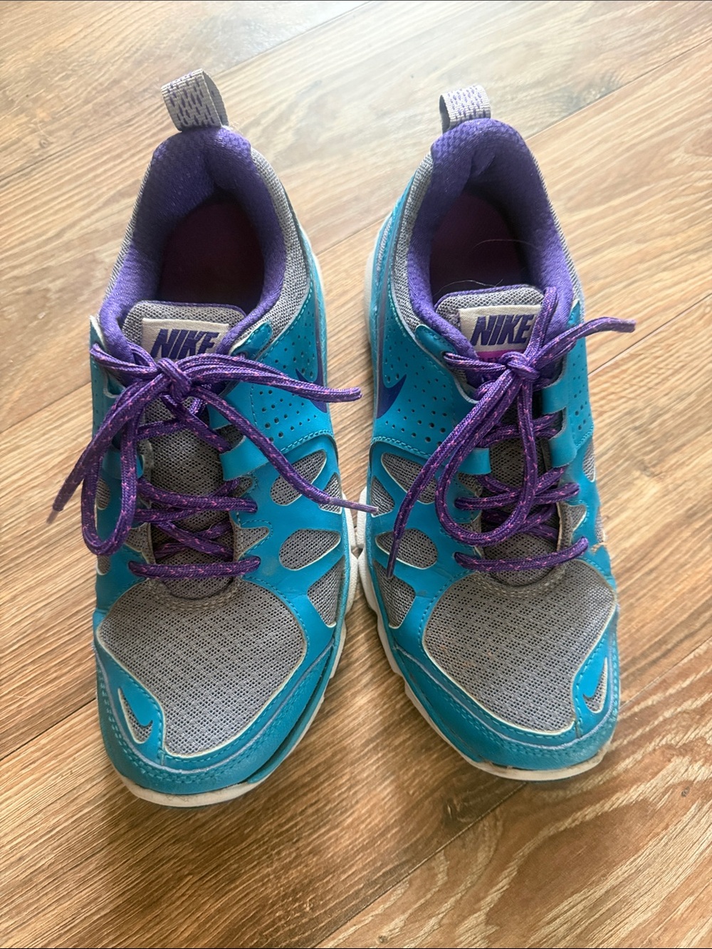 Nike Blue and Purple women’s ' Athletic Sneakers